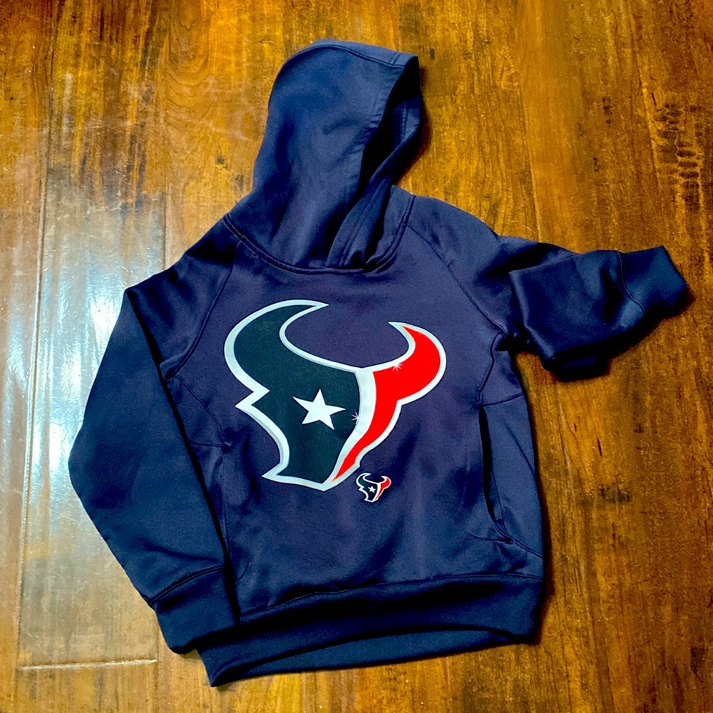 Kids Unisex hooded sweatshirt, Navy blue size 8 Youth